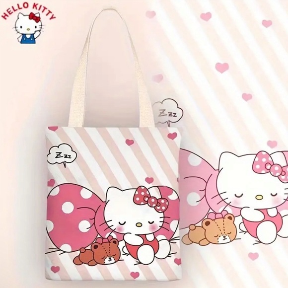 Hello Kitty Canvas Bag - Picture 1 of 1